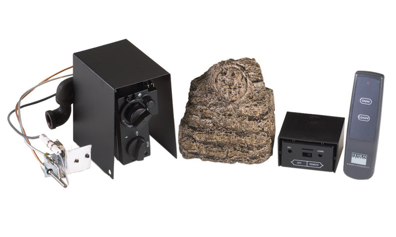 Real Fyre Gnarled Split Oak 36" Vented Gas Log Set with G45 Triple T Burner