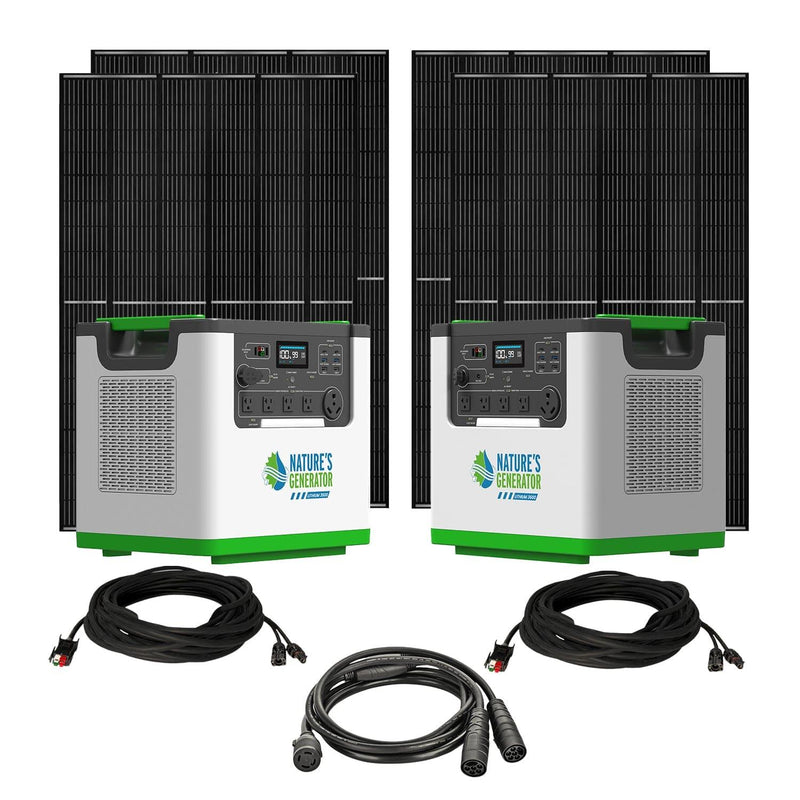 Nature's Generator Lithium 3600 Solar Generator