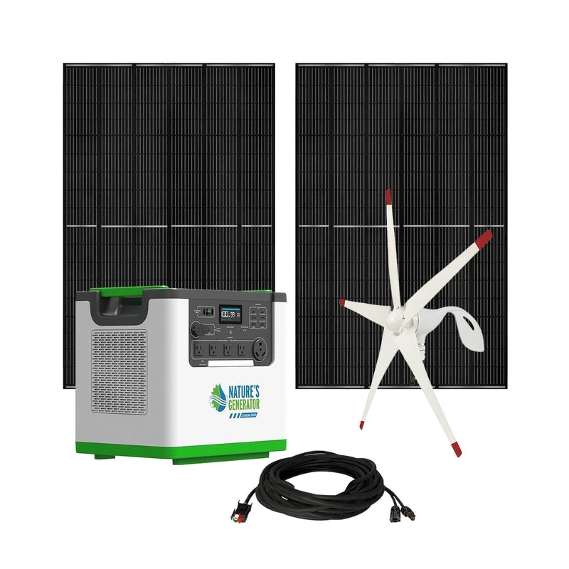 Nature's Generator Lithium 3600 Solar and Wind Generator