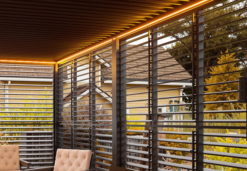 Privacy Shutter Walls