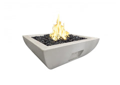 American Fyre Designs Bordeaux 36-Inch Square Gas Fire Bowl