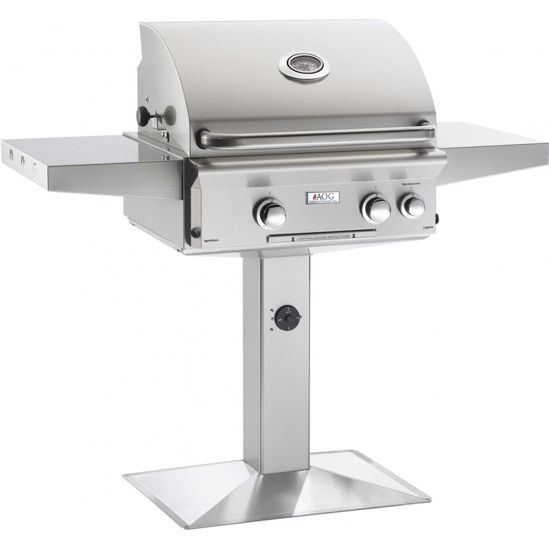 American Outdoor Grill (AOG) 24" L-Series In-Ground Post Natural Gas Grill