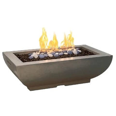 American Fyre Designs Bordeaux 50-Inch Rectangular Fire Bowl