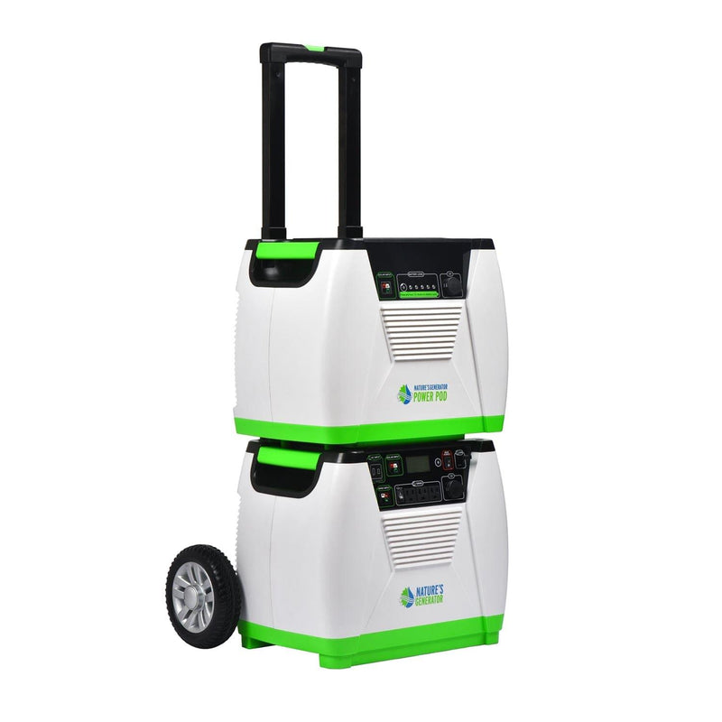 Nature’s Generator Platinum – PE System (1800W Solar Power Generator with Power Transfer Kit)