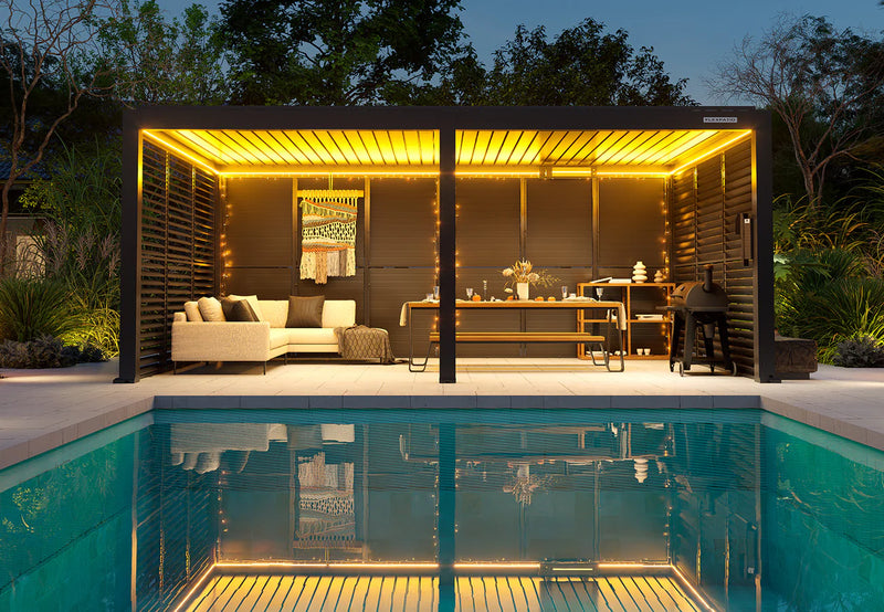 Privacy Shutter Walls